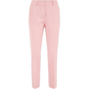 WE Fashion - Dames slim fit pantalon - Lichtroze - Slim Fit
