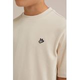 T-shirt - Effen - Katoen - Slim Fit - Ronde Hals - Korte Mouwen