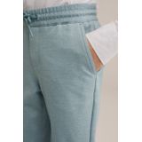 WE Fashion - Jongens Regular Fit Pantalon - Lichtgroen - Jersey Kwaliteit