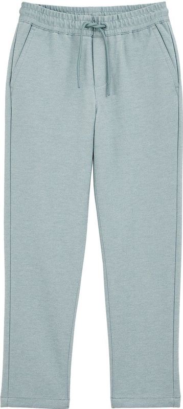 WE Fashion - Jongens Regular Fit Pantalon - Lichtgroen - Jersey Kwaliteit