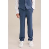WE Fashion - Regular Fit - Pantalon - Blauw