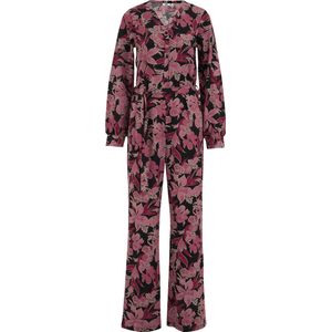 WE Fashion Dames jumpsuit met structuur