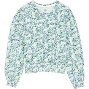 WE Fashion - Sweater - Blauw - Katoen