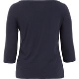 WE Fashion Dames T-shirt met driekwart mouwen