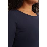 WE Fashion Dames T-shirt met driekwart mouwen