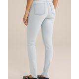 Blue Ridge - Dames skinny fit jeans met stretch - High waist - Lichtblauw - Katoen - Maat: 27/30