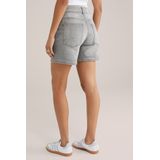 Blue Ridge - Dames high rise denim short - Grijs - Katoen - Regular fit