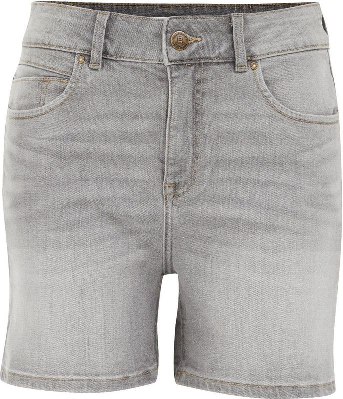 Blue Ridge - Dames high rise denim short - Grijs - Katoen - Regular fit