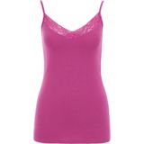 WE Fashion - Top - Pink - Mouwloos - Slanke Pasvorm