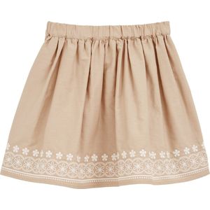 WE Fashion korte rok beige