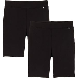 WE Fashion Meisjes korte legging met stretch - 2-pack