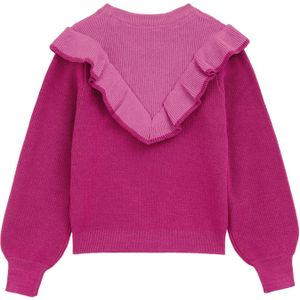 WE Fashion - Meisjestrui - Groen - Acryl Katoen Polyester