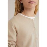 WE Fashion - Vest - Katoen - Zacht - Ronde Hals, Lange Mouwen, Knoopsluiting