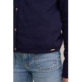 WE Fashion - Fijn Gebreid Vest - Roze - 100% Katoen