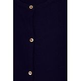 WE Fashion - Fijn Gebreid Vest - Roze - 100% Katoen