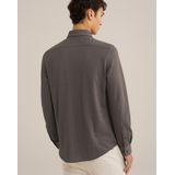 Fundamentals - Slim Fit Overhemd - Kaneelbruin - Katoen