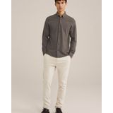 Fundamentals - Slim Fit Overhemd - Kaneelbruin - Katoen