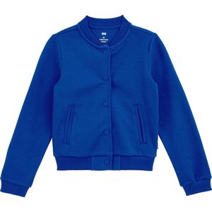 WE Fashion Meisjes bomberjack met structuur