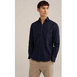 WE Fashion - Overhemd - Heren - Antibacterieel - Katoenmix met Stretch