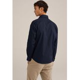 WE Fashion - Overhemd - Heren - Antibacterieel - Katoenmix met Stretch