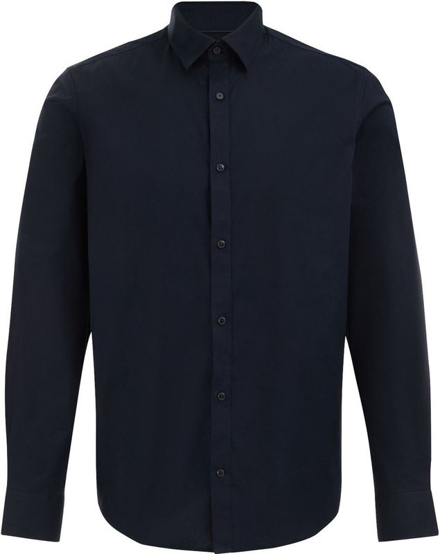 WE Fashion - Overhemd - Heren - Antibacterieel - Katoenmix met Stretch