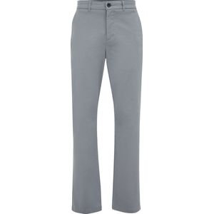 Fundamentals - Chino Broek - Grijsblauw - Regular Fit - Katoen