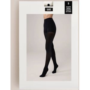 WE Fashion - Panty - Zwart - 50 Denier - Mat Uiterlijk