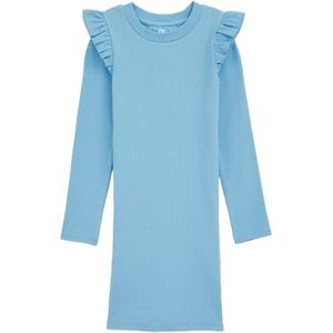 WE Fashion Jurk  blauw