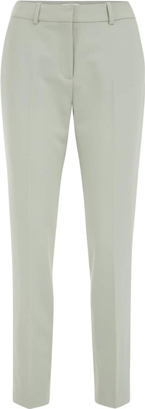 WE Fashion - Slim Fit Pantalon - Mintgroen - Luxe Geweven Stof