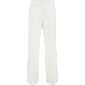WE Fashion - Wide Leg Pantalon - Met Stretch - Regular Fit