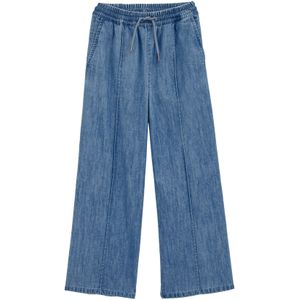 WE Fashion - Jeans - Lichtblauw - Katoen - Rechte Pasvorm