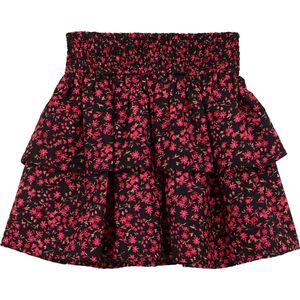 WE Fashion Rok  pink / oudroze / zwart