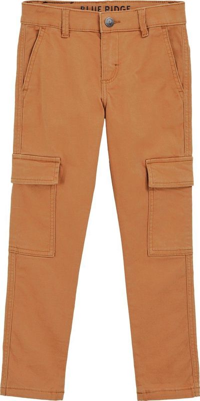 Cargobroek - Katoenmix - Slim Fit - Met Cargozakken - Comfortabele Pasvorm