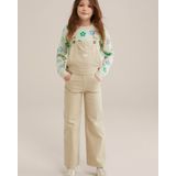 WE Fashion Blue Ridge loose tuinbroek beige