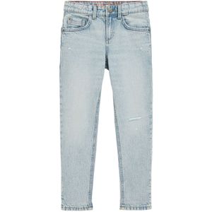 WE Fashion Blue Ridge tapered  waist regular fit jeans light blue denim