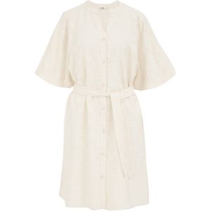 WE Fashion Jurk  ivoor / offwhite