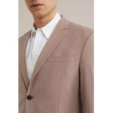 Fundamentals - Heren slim fit blazer - Slim/Tall fit - Oudroze -  Maat: 42