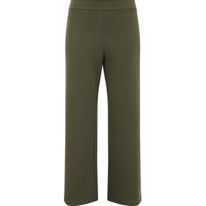 WE Fashion - Curve - Wide Leg Pantalon - Jersey-kwaliteit