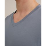 WE Fashion - Slim Fit T-shirt - Heren - V-hals