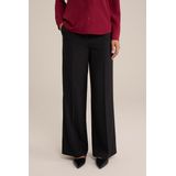 WE Fashion Dames wide leg pantalon