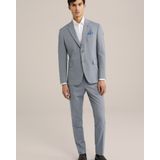 WE Fashion - Slim Fit Pantalon - Met Micropatroon