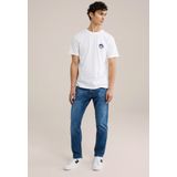 WE Fashion - Blue Ridge - T-shirt - Regular Fit - Katoen - Korte Mouwen