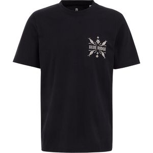 Blue Ridge - Heren T-shirt - Donkerblauw - Katoen