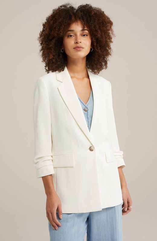 WE Fashion - Regular Blazer - Wit - Damesblazer