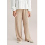 WE Fashion Meisjes broek met structuur