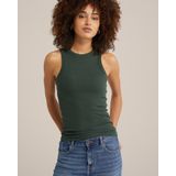WE Fashion Dames singlet van ribstof