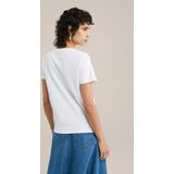 WE Fashion - T-shirt - Katoen - Ronde Hals - Korte Mouwen