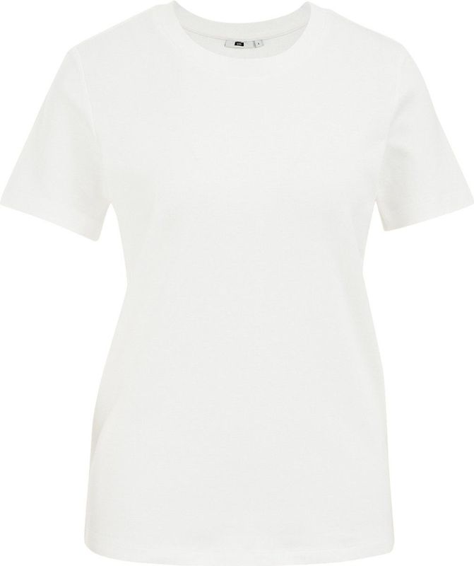 WE Fashion - T-shirt - Wit - 100% Katoen