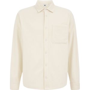 WE Fashion Heren overshirt van fleece