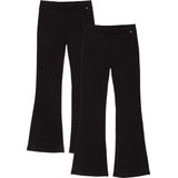 WE Fashion Meisjes flared legging 2-pack